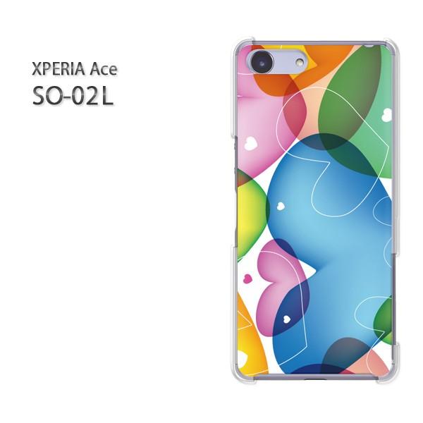 SO-02L Xperia Ace �G�N�X�y���A�G�[�X �n�[�h�P�[�X �f�U�C�� �䂤�p�P���������n�[�g(�u���[�E�s���N)/so02��-pc-new0561