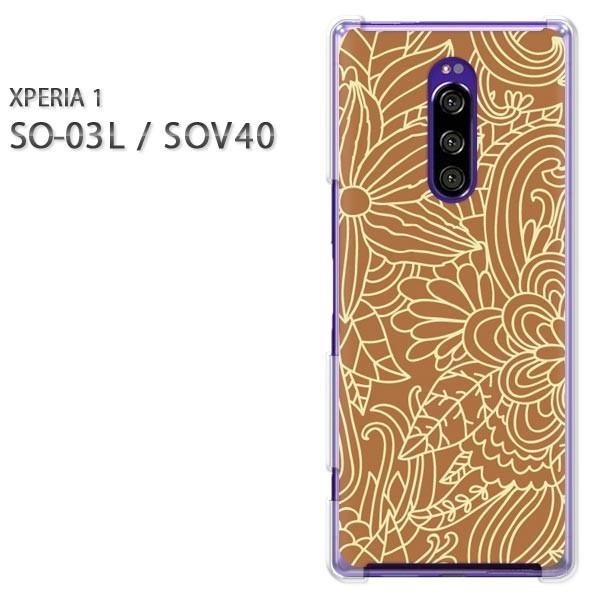 SO-03L SOV40 Xperia1 �G�N�X�y���A���� �n�[�h�P�[�X �f�U�C�� �ԁE�V���v��(�u���E��)/so03��-pc-new1633