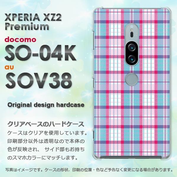  SO-04K SOV38 Xperia XZ2 Premium GNXyA n[hP[X fUC `FbN(u[EsN)/so04k-pc-new0913