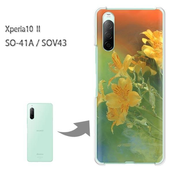 SOV43 �P�[�X SO-41A �J�o�[ Xperia10II �N���A �n�[�h�P�[�X �f�U�C�� ��(��)/so41a-pc-new0966