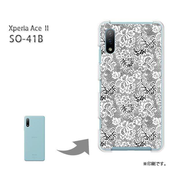  SO-41B Xperia AceII Jo[ n[hP[X fUC [X ubN/so41b-M739
