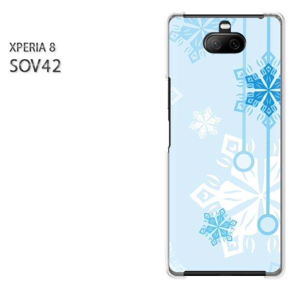 ���� SOV42 Xperia8 �G�N�X�y���A8 �n�[�h�P�[�X �f�U�C�� �~�E�V���v���E��E����(�u���[)/sov42-pc-new0801