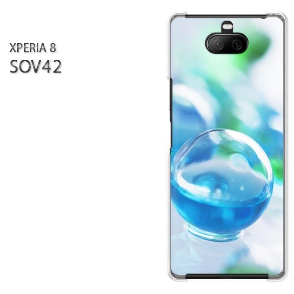 SOV42 Xperia8 �G�N�X�y���A8 �n�[�h�P�[�X �f�U�C�� �V���v���E��(�u���[)/sov42-pc-new1511
