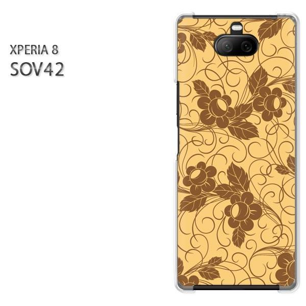 SOV42 Xperia8 �G�N�X�y���A8 �n�[�h�P�[�X �f�U�C�� �V���v��(�u���E��)/sov42-pc-new1707
