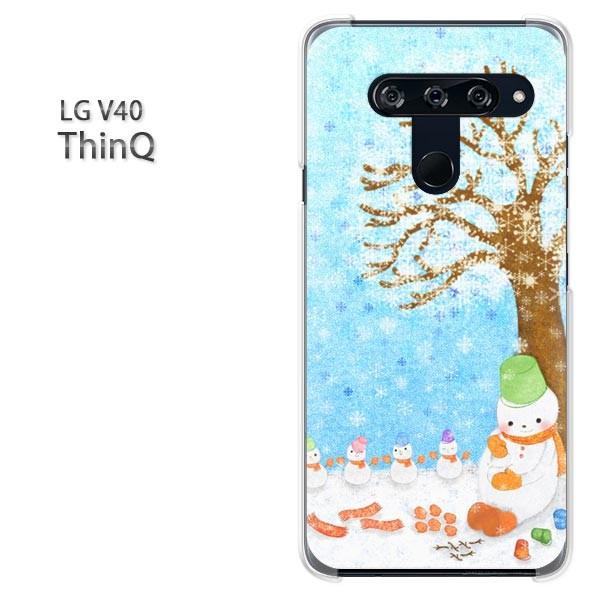 ���� LG V40 ThinQ �P�[�X �J�o�[ �f�U�C��  �Ⴞ��܁iC�j/v40-M715