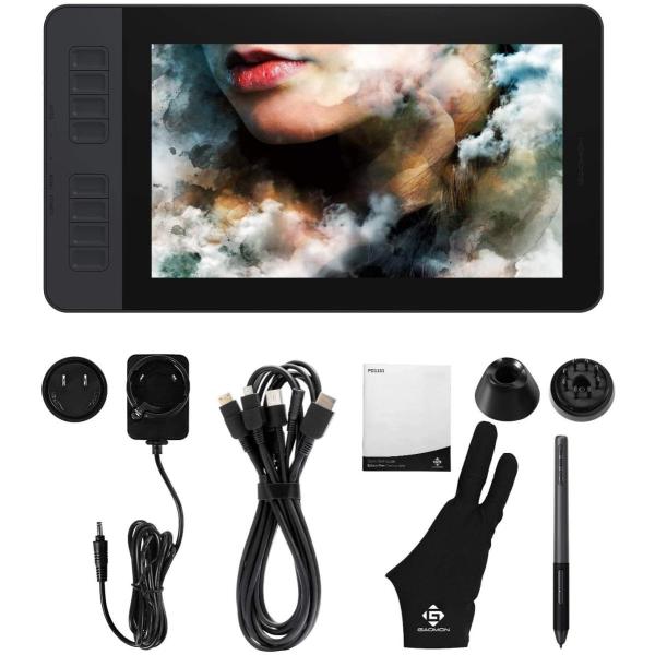 Gaomon 液タブpd1161 11 6インチips Hdデジタルイラスト液晶ペンタブレット8つショートカットキーと8192レベル筆圧の電 Creyman Com
