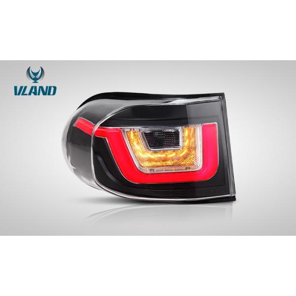 FJ クルーザー LED テールランプ ファイバー ドレスアップ ブラック