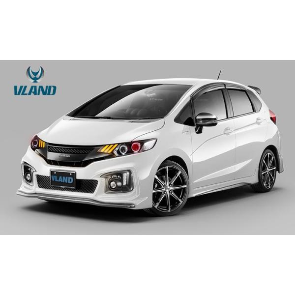イカリング 流れるウインカー フィット GK LED ヘッドライト 国内仕様