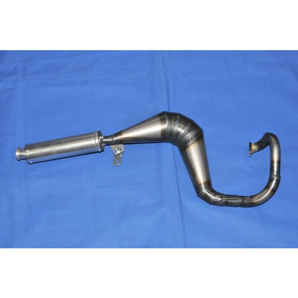 ORM製 ホンダ ジャイロ UP   耐熱クリア チャンバー  アルミサイレンサー