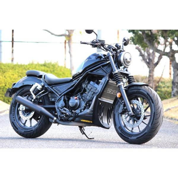 レブル250 REBEL 2BK-MC49 メテオ チタン マフラースリップオン レブル250 Rebel 〜2022年 初期型 2BK-MC49 スリップオンマフラー 刻印