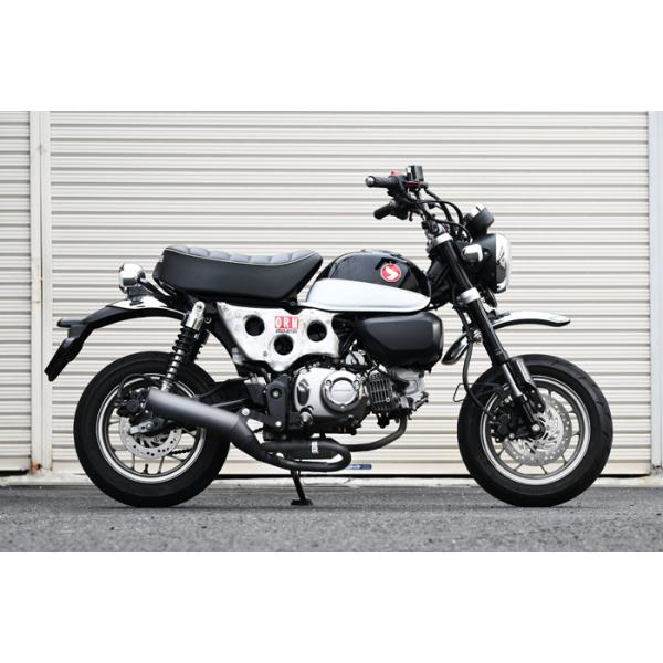 ホンダ MONKEY125 スリップオンマフラー BADGER 《バジャー》モンキー 70φ スチール JB02 ORM製 モンキー125