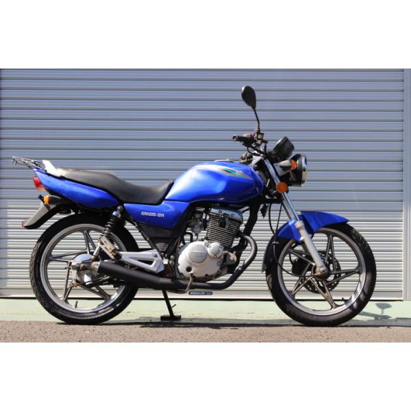 スズキen125 3f 純正マフラー スズキ EN125-2A エキゾーストマフラー QUIET 耐熱ブラック ORM