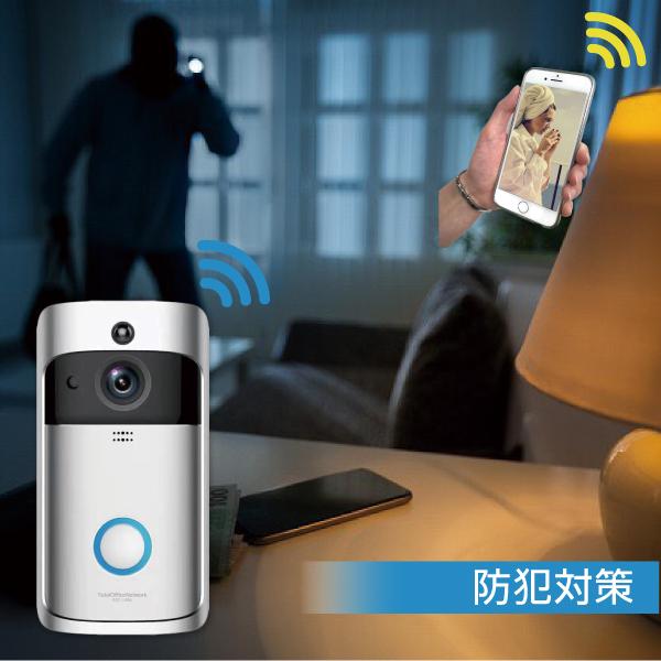 法人様限定 防犯カメラ 監視カメラ スマホ ワイヤレスインターホン ワイヤレスドアホン スマホ連動 防犯 カメラ付きインターホン 電池なし 1年保証 Sell Rss022 D Rentec By Total Office Network 通販 Yahoo ショッピング