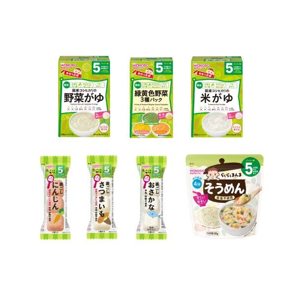 ベビーフード 離乳食 wakodo キューピー 5ヶ月頃から バラエティセット AFRJTQDAQ6オーガニック素材 TONARI 通販 Yahoo!ショッピング