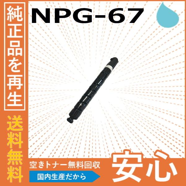 キヤノン キャノン NPG-67 シアン トナーカートリッジ 国産