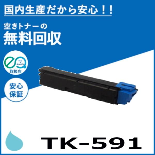 京セラドキュメントソリューションズ 京セラ TK-591 シアン トナー