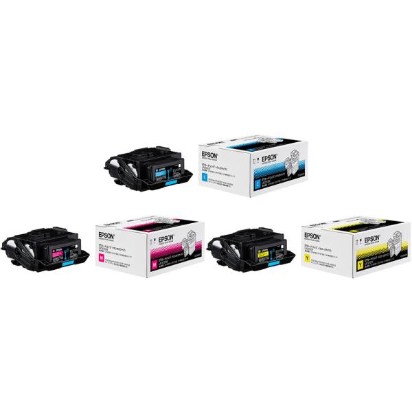 エプソン トナーカートリッジ マゼンタ・イエローセット(ブラックおまけ付) エプソン（EPSON） LPC3T37 3色セット (シアン マゼンタ イエロー
