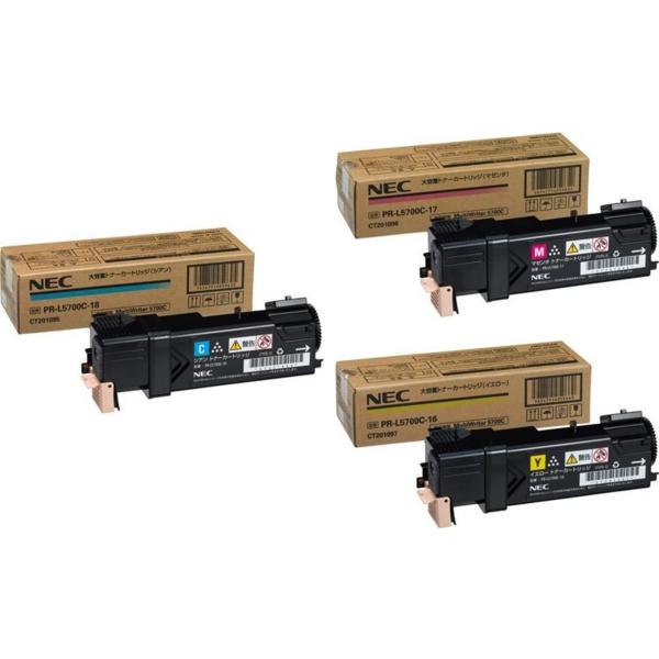 和*ば様 NEC 5700C/5750C トナーカートリッジ シアン・イエロー Amazon