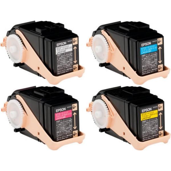 EPSON LPC3T21MSマゼンタ、LPC3T21YSイエロー　2本セット EPSON（エプソン） ETカートリッジ｜LPC3T21M｜[通販]ケーズデンキ