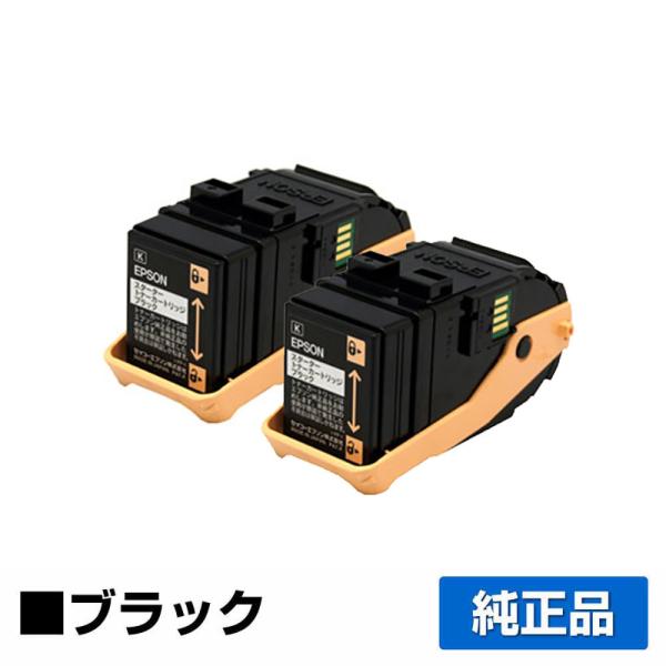 EPSON LPC3T33KPV 環境推進トナー 純正 エプソン EPSON 環境推進トナーLPC3T33KPV ブラック/黒2本 純正