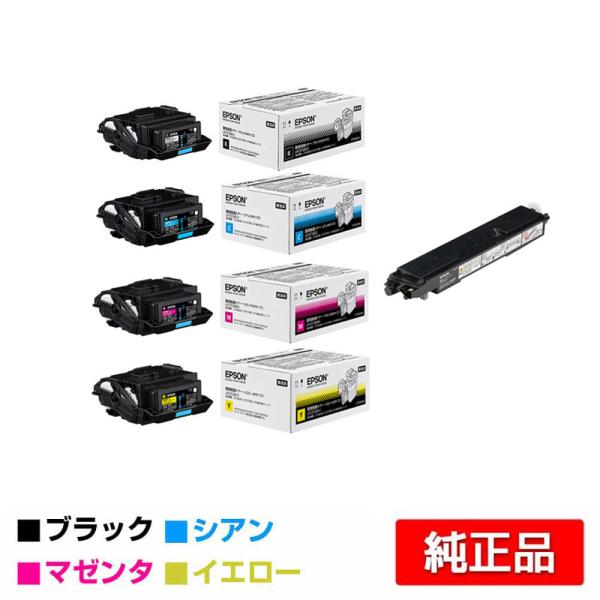 【未開封品】EPSON 純正 環境推進トナー LPC3T38 4色セット エプソン（EPSON） 環境推進トナーLPC3T38KV/CV/MV/YV 4色/ブラック