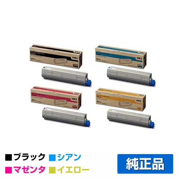 COREFIDO 沖データ OKI TNR-C3LK4/C1/M1/Y1トナーカートリッジ 4