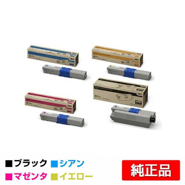 COREFIDO 沖データ OKI TNR-C4KK1/C1/M1/Y1トナーカートリッジ 4色/黒
