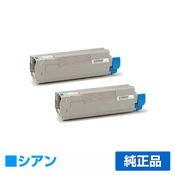 COREFIDO 沖データ OKI TNR-C4FC1トナーカートリッジ 青2本/シアン