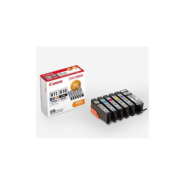 キヤノン（Canon） XKI-N11+N10/6MP 6色マルチパック 標準容量 インク