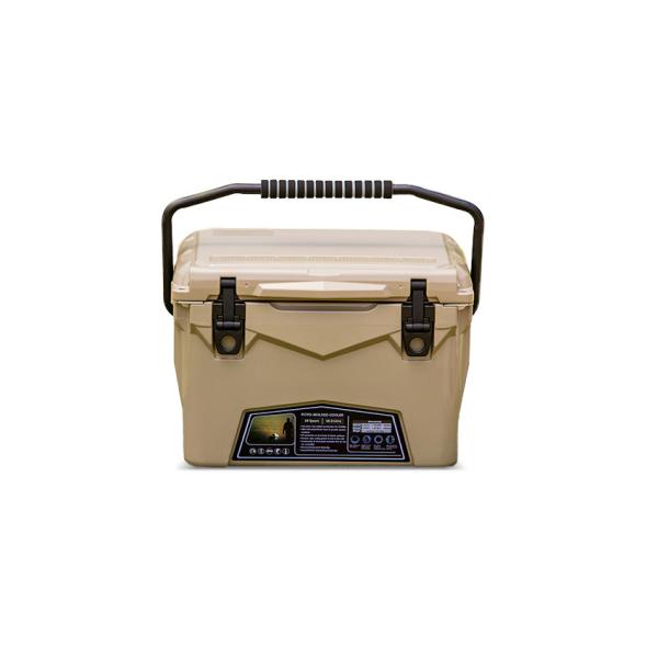 Pegoo ハードクーラーボックス 18.9L サンド pegoo HardCoolerBox 20QT