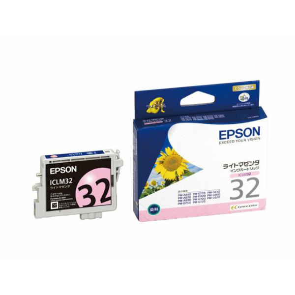 エプソン ICLM32 ライトマゼンタ インクカートリッジ 純正（直送品）