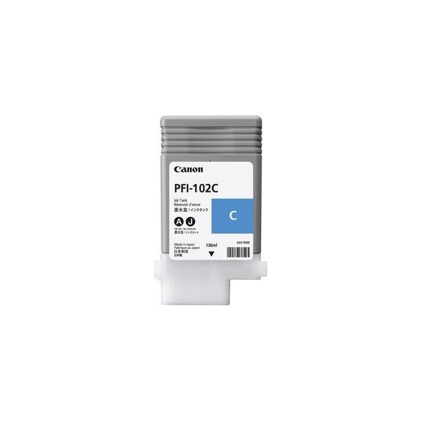 キヤノン（Canon） PFI-102C 染料シアン インクタンク 純正 0896B001