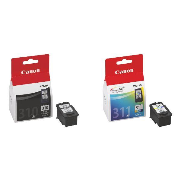 キヤノン BC-310 BC-311 純正インク 各色1個 計2個セット : キラキラ