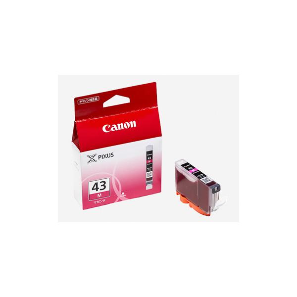 キヤノン 純正インクタンク BCI-43 M マゼンタ 単品 | キャノン Cannon Canon インク 純正 プリンター 新品
