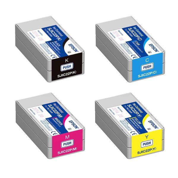 エプソン SJIC22P 純正インク 4色セット : キラキラ通販マート エプソン SJIC22P 純正インク 4色セット : キラキラ通販マート