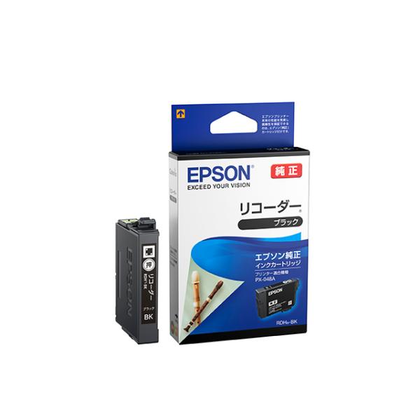 法人様向け│エプソン 純正インク RDH-BK リコーダー ブラック 単品 ｜ EPSON