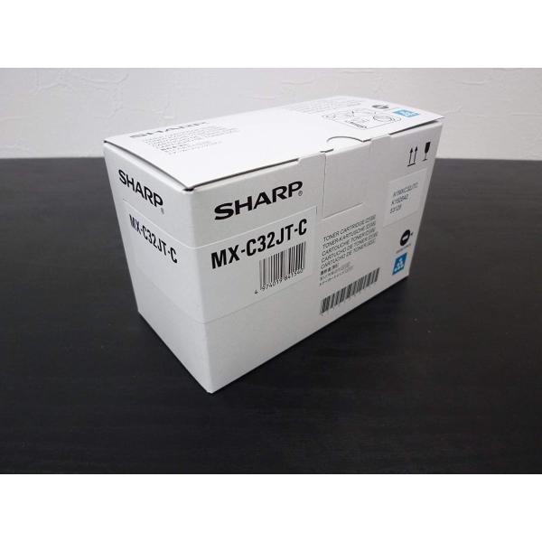 シャープ MX-C32JT-C 純正トナー シアン    SHARP トナー 純正 カートリッジ 新品 MXC32JTC MX-C32JTC
