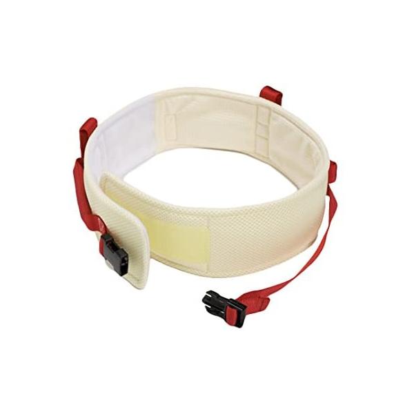 ・安心・安全に、介助の負担を軽減。入浴介助用ベルト。・素肌でつかむところがないときに、姿勢保持がしやすい形状。【商品仕様】●サイズ（ウエスト）／M：60〜85cm、L：85〜110cm●重さ／約230〜270g●材質／表：ポリエステル75％...