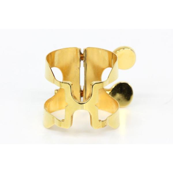 新品　アルトリガチャー　ハリソンGP リガチャー アルトサックス ハリソン 金メッキ GP : トニック