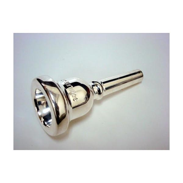 SCHILKE 51 細管 銀メッキ マウスピース ユーフォニアム シルキー 51 太管 銀メッキ