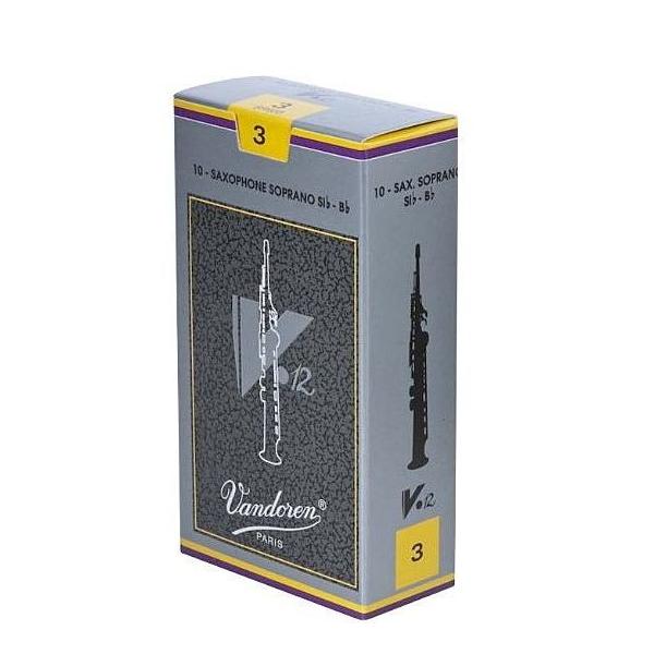 Vandoren V.12 ソプラノサックスリード 3.5 3箱セット vandoren（バンドーレン） ソプラノ サックス リード バンドレン V12