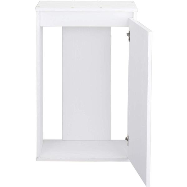 ジェックス アクアラックウッド450wh 幅45 奥行き30cm以下水槽用 組立式水槽台ホワイト Apaproduction Fr