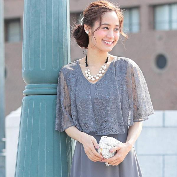花 マキシ ワンピース ロング レース 丈 無地 ドレス 肩出し 肩見せ ドレス シンプル 柄 シースルー フレアー 肩出し 上品 長い 結婚式 ウェディン