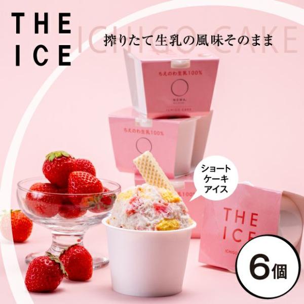 THE ICE いちごケーキ 6個セット ちえのわ事業協同組合／北海道別海町