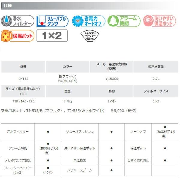 Melitta メリタ Allfi オルフィ ブラック Skt52 1 B Buyee Buyee Japanese Proxy Service Buy From Japan Bot Online