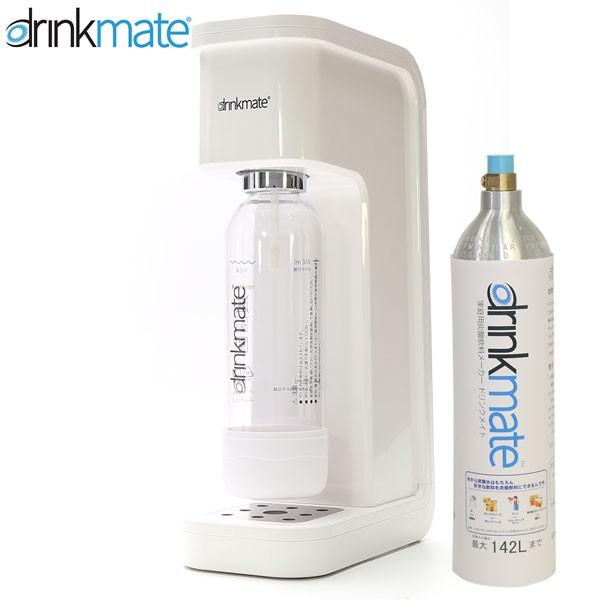 drinkmate ドリンクメイト マグナムシリーズ Smart DRM1003 ホワイト / ドリンクメイトマグナムスマートスターターセット ・ 水から炭酸水を作る