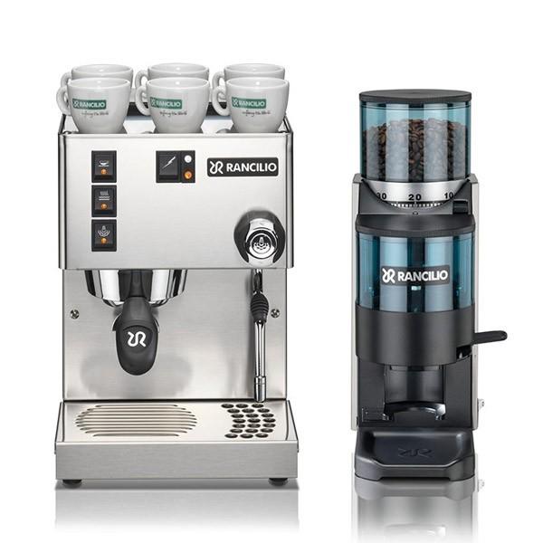 【備品5点プレゼント！】ランチリオ エスプレッソメーカー　グラインダーロッキー ランチリオ エスプレッソメーカー シルビア＋グラインダー