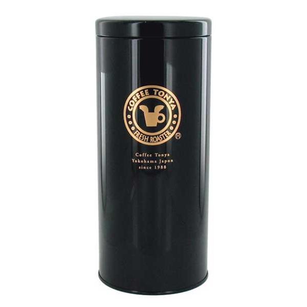 [Release date: June 30, 2010]シッカリとした密閉度が売りです！シックな黒色に金色の問屋ロゴが入った缶キャニスターです。サイズ：直径95mm×高さ225mmこちらは、一番大きい大サイズ。コーヒー豆で約500g入りま...