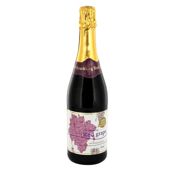 ベルギー産スパークリングレッドグレープジュース(750ml) : FRESH
