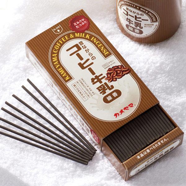 銭湯の湯上りに飲んだ瓶入りのコーヒー牛乳のような、甘みの奥にほろ苦さのあるコーヒー牛乳の香りに仕上がりました。昭和レトロな雰囲気がどこか懐かしい、遠い記憶を呼び起こすお線香。燃焼時間：約19分